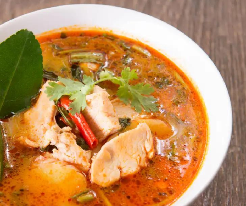 Tom Yam Kung Poulet