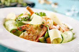 Salade Ceasar aux Crevettes